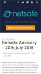 Mobile Screenshot of netsafe.org.nz
